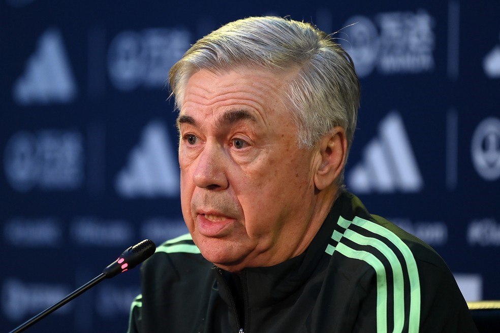 CARLO ANCELOTTI. TÉCNICO DO REAL MADRID. ESPANHA.