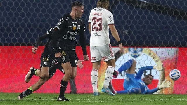 RECOPA SUL-AMERICANA DE 2023. JOGO DE IDA. PRIMEIRA PARTIDA. INDEPENDIENTE DEL VALLE. EQUADOR. FLAMENGO-RJ. BRASIL.