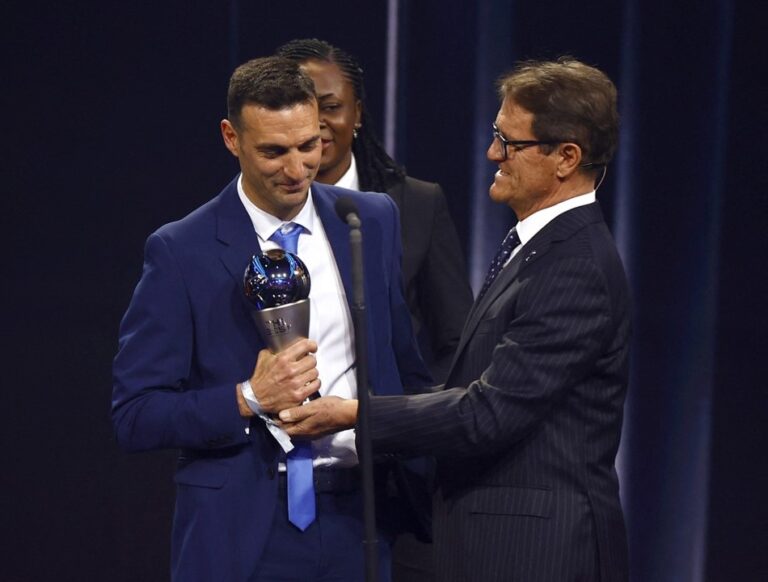LIONEL SCALONI. ARGENTINA. MELHOR TREINADOR.