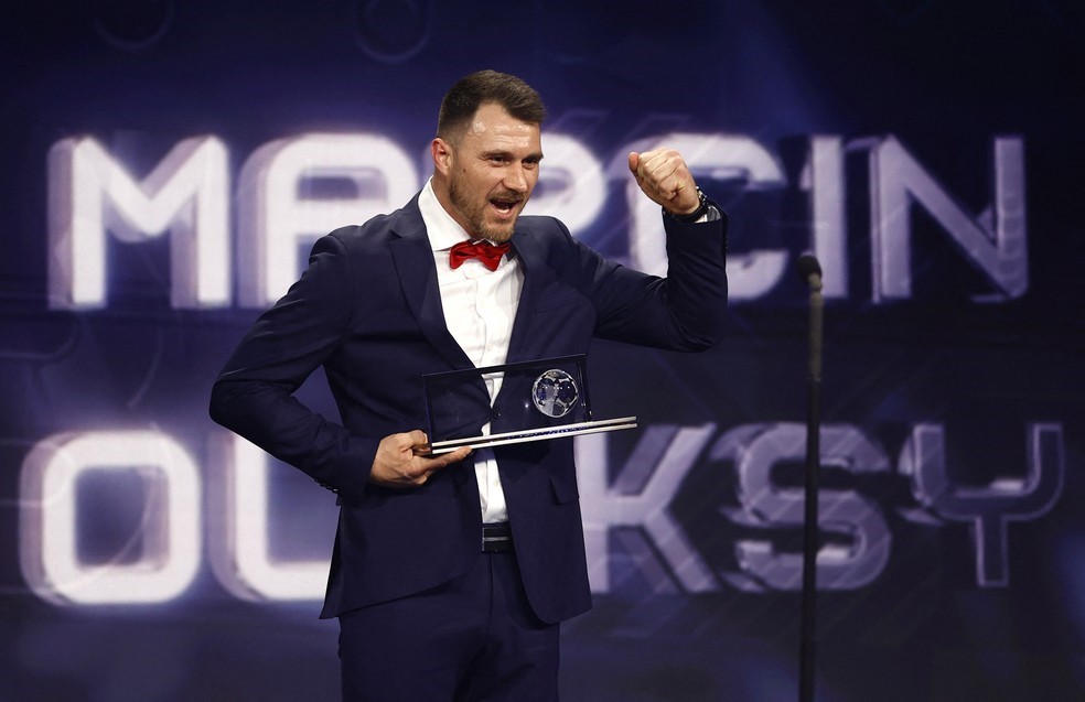 PRÊMIO PUSKÁS DE 2022. MARCIN OLESKY. POLÔNIA.