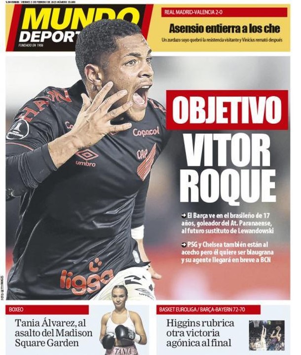 VITOR ROQUE. BARCELONA. ESPANHA. TROCA. ATHETICO-PR. BRASIL. SELEÇÃO BRASILEIRA SUB-20.