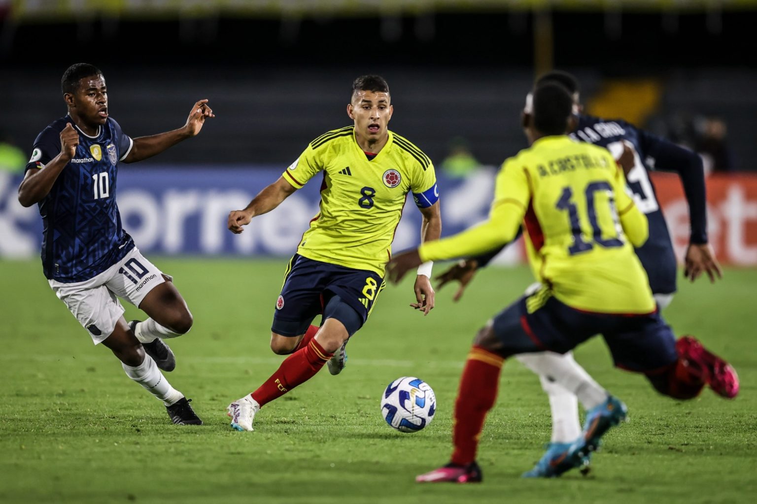SUL-AMERICANO SUB-20 DE 2023. CLÔMBIA. HEXAGONAL FINAL. TERCEIRA RODADA. COLÔMBIA. EQUADOR.