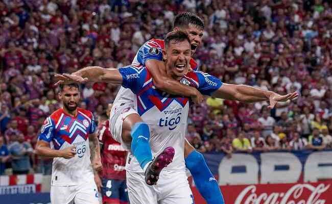 TAÇA LIBERTADORES DA AMÉRICA DE 2023. TERCEIRA FASE. JOGO DE IDA. PRIMEIRA PARTIDA. FORTALEZA-CE. BRASIL. CERRO PORTEÑO. PARAGUAI.