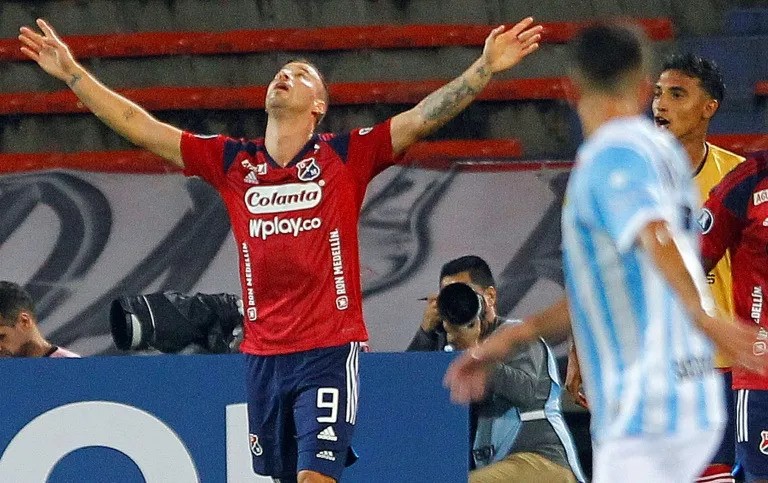 TAÇA LIBERTADORES DA AMÉRICA DE 2023. TERCEIRA FASE. JOGO DE VOLTA. SEGUNDA PARTIDA. INDEPENDIENTE DE MEDELLÍN. COLÔMBIA. CLASSIFICADO. MAGALLANES. CHILE. ELIMINADO.