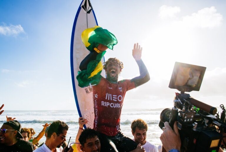 JOÃO CHIANCA. ETAPA DE PENICHE. PORTUGAL. CAMPEÃO. WSL. LIGA MUNDIAL DE SURFE.