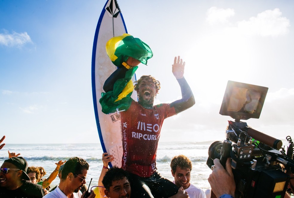 JOÃO CHIANCA. ETAPA DE PENICHE. PORTUGAL. CAMPEÃO. WSL. LIGA MUNDIAL DE SURFE.