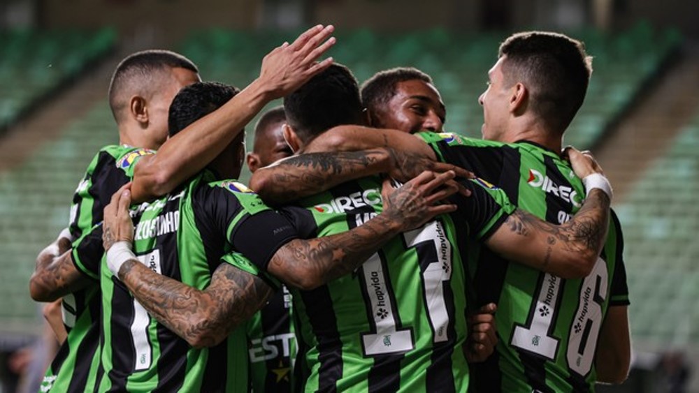 COPA SUL-AMERICANA DE 2023. FASE DE GRUPOS. PRIMEIRA RODADA. AMÉRICA-MG. BRASIL. PEÑAROL. URUGUAI. GRUPO F.
