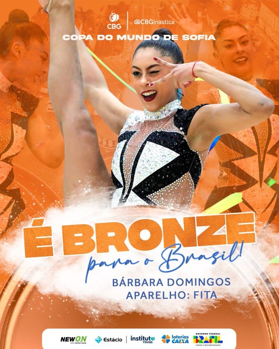BÁRBARA DOMINGOS. BRONZE. MEDALHA.