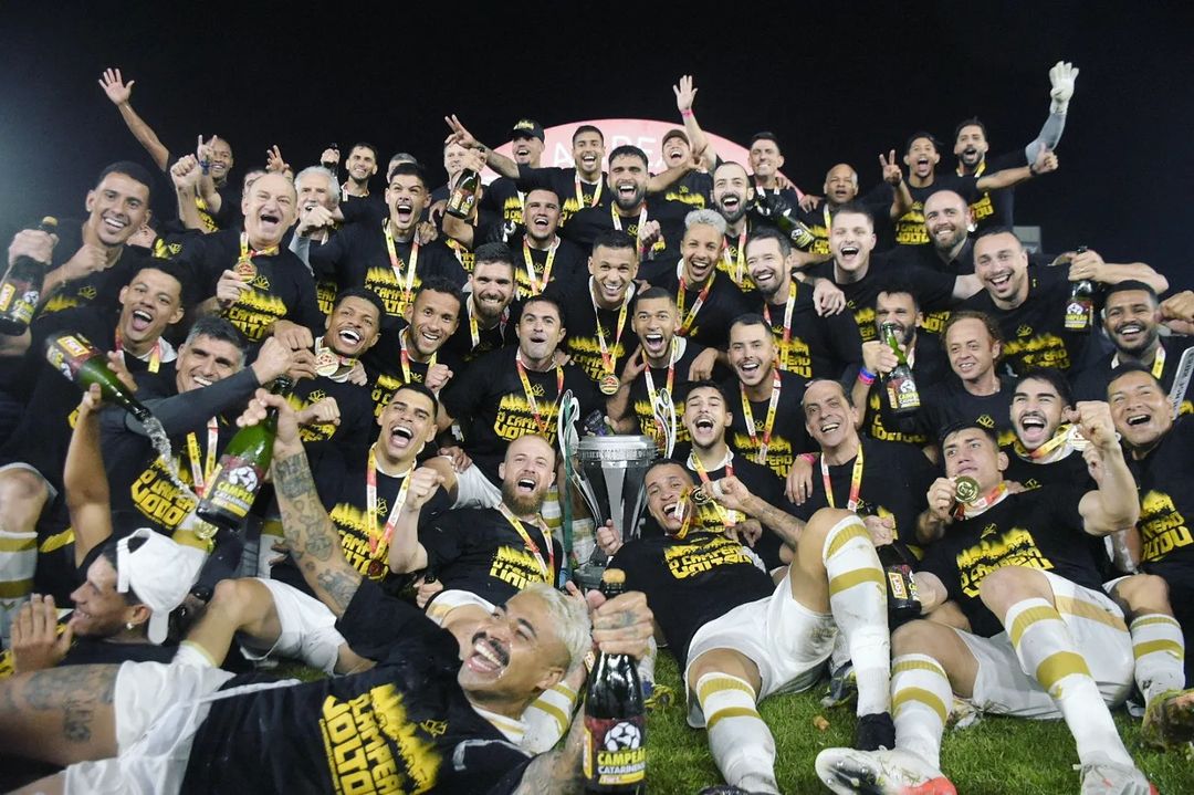 CAMPEONATO CATARINENSE DE 2023. FINAL. JOGO DE VOLTA. SEGUNDA PARTIDA. CRICIÚMA-SC. CAMPEÃO. DÉCIMA PRIMEIRA VEZ. HENDECACAMPEÃO.