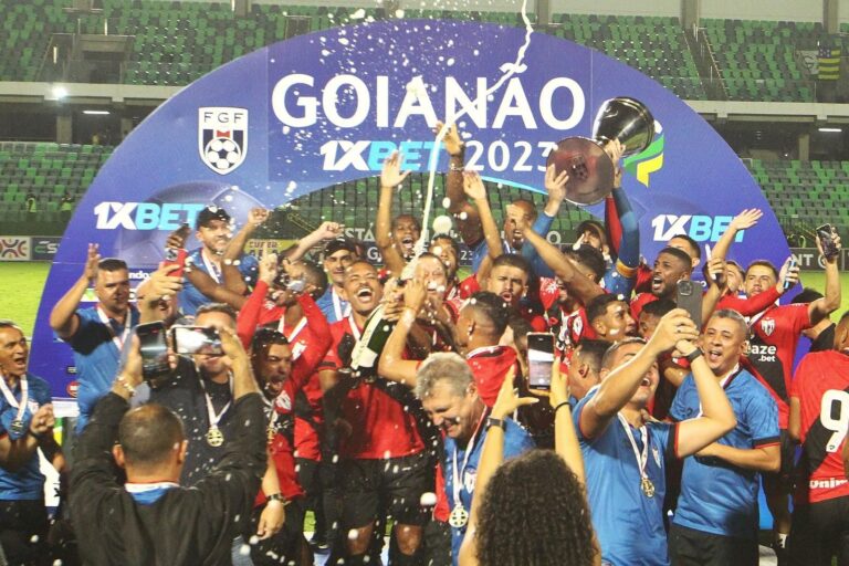 CAMPEONATO GOIANO DE 2023. FINAL. JOGO DE VOLTA. SEGUNDA PARTIDA. ATLÉTICO-GO. CAMPEÃO. HEPTADECACAMPEÃO. GOIÁS-GO. VICE-CAMPEÃO.
