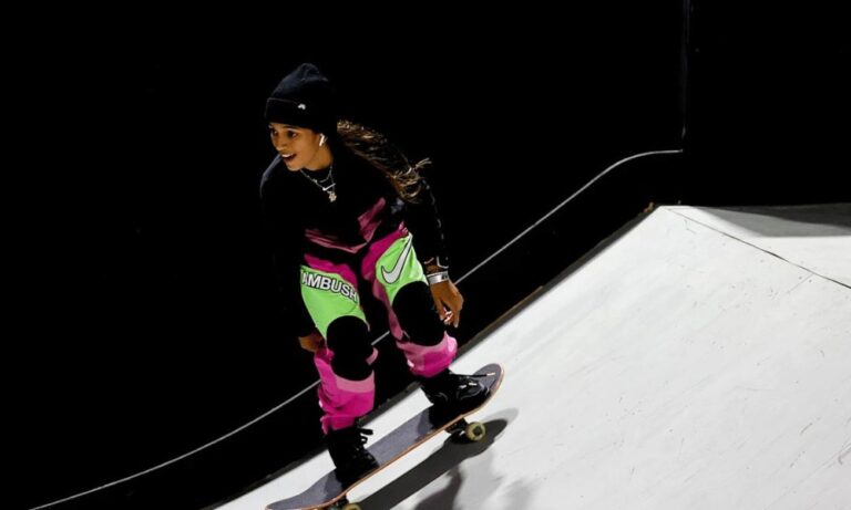 RAYSSA LEAL. ETAPA DE CHICAGO. ESTADOS UNIDOS. LIGA DE SKATE STREET. SLS.