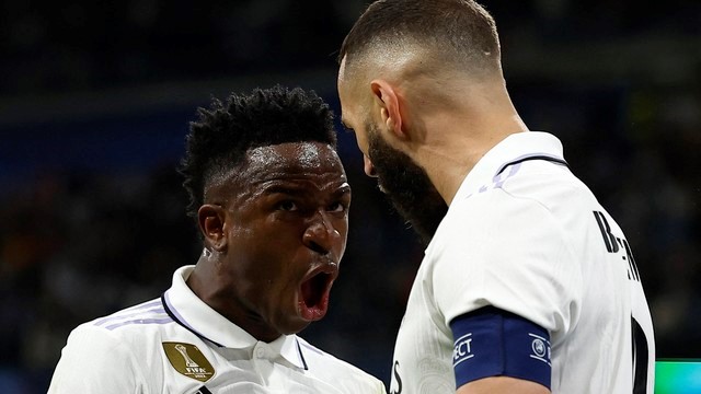 LIGA DOS CAMPEÕES DA EUROPA. TEMPORADA 2022.2023. QUARTAS DE FINAL. JOGO DE IDA. PRIMEIRA PARTIDA. REAL MADRID. ESPANHA. CHELSEA. INGLATERRA.