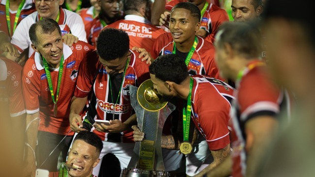 CAMPEONATO PIAUIENSE DE 2023. FINAL. JOGO DE VOLTA. SEGUNDA PARTIDA. RIVER-PI. CAMPEÃO. TRIGÉSIMA SEGUNDA VEZ. FLUMINENSE-PI. VICE-CAMPEÃO.