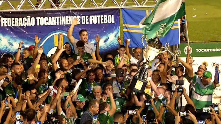 CAMPEONATO TOCANTINENSE DE 2023. FINAL. JOGO DE VOLTA. SEGUNDA PARTIDA. TOCANTINÓPOLIS-TO. HEXACAMPEÃO. CAPITAL-TO. VICE-CAMPEÃO.