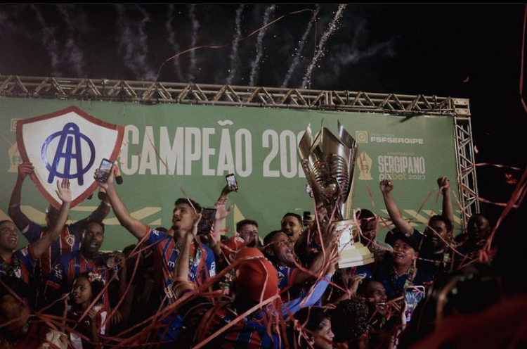 CAMPEOANTO SERGIPANO DE 2023.. JOGOD E VOLTA. SEGUNDA PARTIDA. FINAL. ITABAIANA-SE. CAMPEÃO. DÉCIMA PRIMEIRA VEZ. CONFIANÇA-SE. VICE-CAMPEÃO.