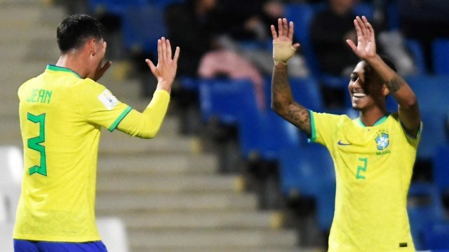 COPA DO MUNDO SUB-20 DE 2023. PRIMEIRA FASE. SEGUNDA RODADA. GRUPO D. BRASIL. REPÚBLICA DOMINICANA.