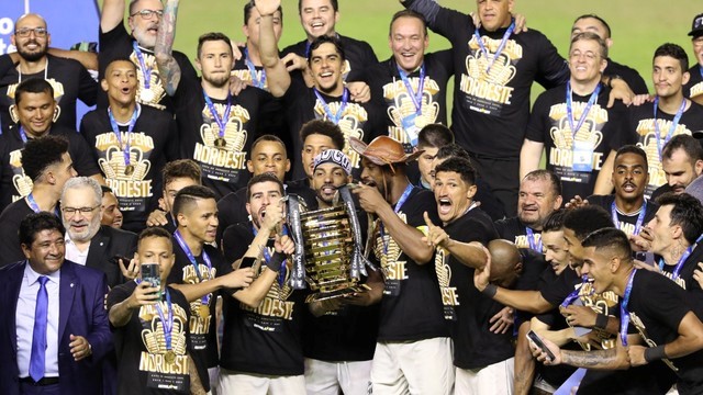 COPA DO NORDESTE DE 2023. FINAL. JOGO DE VOLTA. SEGUNDA PARTIDA. CEARÁ-CE. CAMPEÃO. TRICAMPEÃO. 2015.2020.2023. SPORT-PE. VICE-CAMPEÃO.