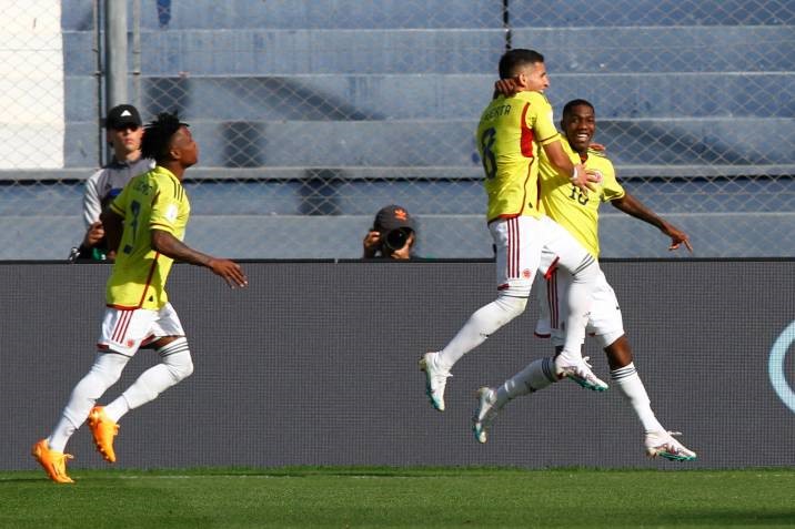 COPA DO MUNDO SUB-20 DE 2023. OITAVAS DE FINAL. JOGO ÚNICO. PARTIDA ÚNICA. COLÔMBIA. CLASSIFICADO. ESLOVÁQUIA. ELIMINADO. QUARTAS DE FINAL. JOGO DE IDA. SEGUNDA PARTIDA. COLÔMBIA. CONTRA ITÁLIA OU INGLATERRA.