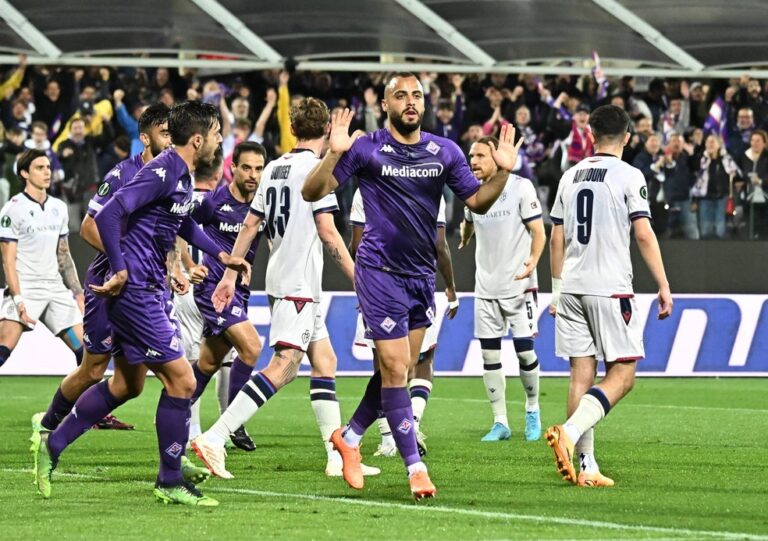 LIGA CONFERÊNCIA. TEMPORADA 2022. 2023. JOGO DE IDA. PRIMEIRA PARTIDA.FIORENTINA. ITÁLIA. BASEL. SUÍÇA. WEST HAM. INGLATERRA. AZ ALKMAAR. HOLANDA.
