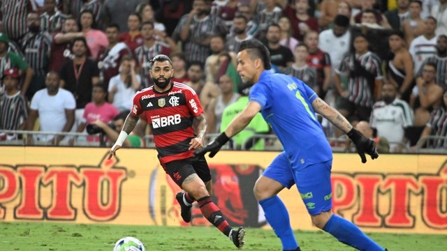 COPA DO BRASIL DE 2023. OITAVAS DE FINAL. PRIMEIRA PARTIDA. JOGO DE IDA. FLUMINENSE-RJ. FLAMENGO-RJ.