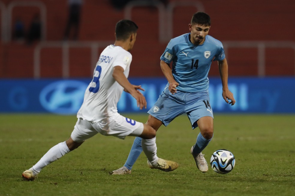 COPA DO MUNDO SUB-20 DE 2023. OITAVAS DEFINAL. JOGO ÚNICO. PARTIDA ÚNICA. ISRAEL. CLASSIFICADO. UZBEQUISTÃO. ELIMINADO. QUARTAS DE FINAL. ISRAEL. CONTRA. BRASIL OU TUNÍSIA.