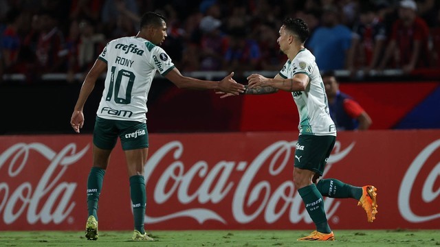 TAÇA LIBERTADORES DA AMÉRICA DE 2023. FASE DE GRUPOS. GRUPO C. QARTA RODADA. PALMEIRAS-SP. BRASIL. CERRO PORTEÑO. PARAGUAI.