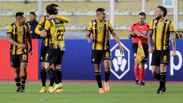 TAÇA LIBERTADORES DA AMÉRICA DE 2023. FASE DE GRUPOS. GRUPO D. QUARTA RODADA. THE STRONGEST. BOLÍVIA. FLUMINENSE-RJ. BRASIL.
