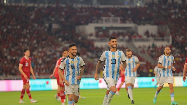 AMISTOSO INTERNACIONAL. ARGENTINA. INDONÉSIA.