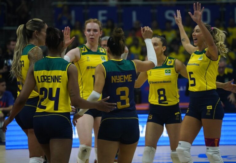 LIGA DAS NAÇÕES. QUINTA RODADA. VÔLEI FEMININO. BRASIL. COREIA DO SUL.