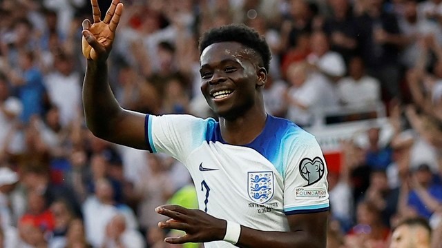 ELIMINATÓRIAS DA EUROCOPA DE 2024. PRIMEIRA FASE. FASE DE GRUPOS. GRUPO C. QUARTA RODADA. INGLATERRA. MACEDÔNIA DO NORTE.