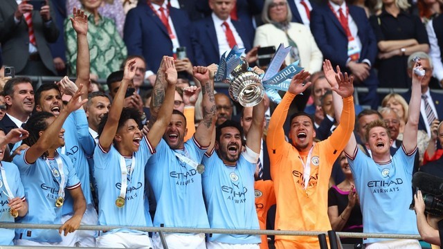 FINAL. COPA DA INGLATERRA. JOGO ÚNICO. PARTIDA ÚNICA. MANCHESTER CITY. INGLATERRA. CAMPEÃO. OCTACAMPEÃO. 1904. 1934. 1956. 1969. 2011. 2019. 2023. MANCHESTER UNITED. INGLATERRA. VICE-CAMPEÃO.