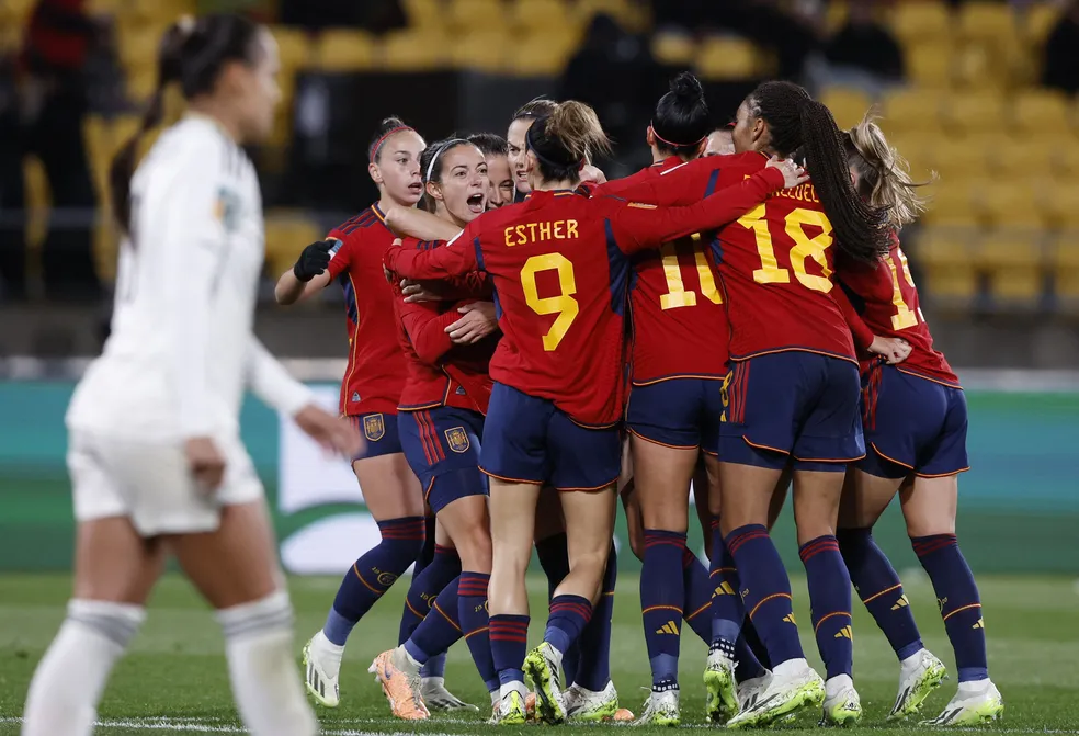 COPA DO MUNDO DE FUTEBOL FEMININO DE 2023. PRIMEIRA FASE. PRIMEIRA RODADA. ESPANHA. COSTA RICA. GRUPO C.