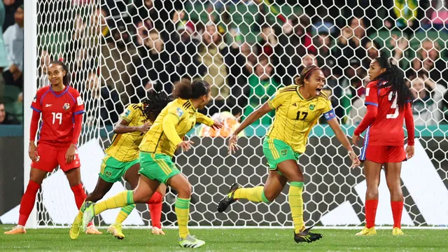 COPA DO MUNDO DE FUTEBOL FEMININO DE 2023. PRIMEIRA FASE. FASE DE GRUPOS. GRUPO F. SEGUNDA RODADA. JAMAICA. PANAMÁ.