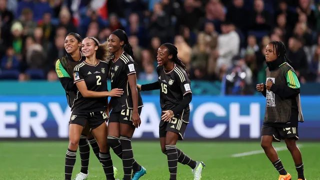 COPA DO MUNDO DE FUTEBOL FEMININO DE 2023.PRIMEIRA FASE. PRIMEIRA RODADA. GRUPO F. FRANÇA. JAMAICA.