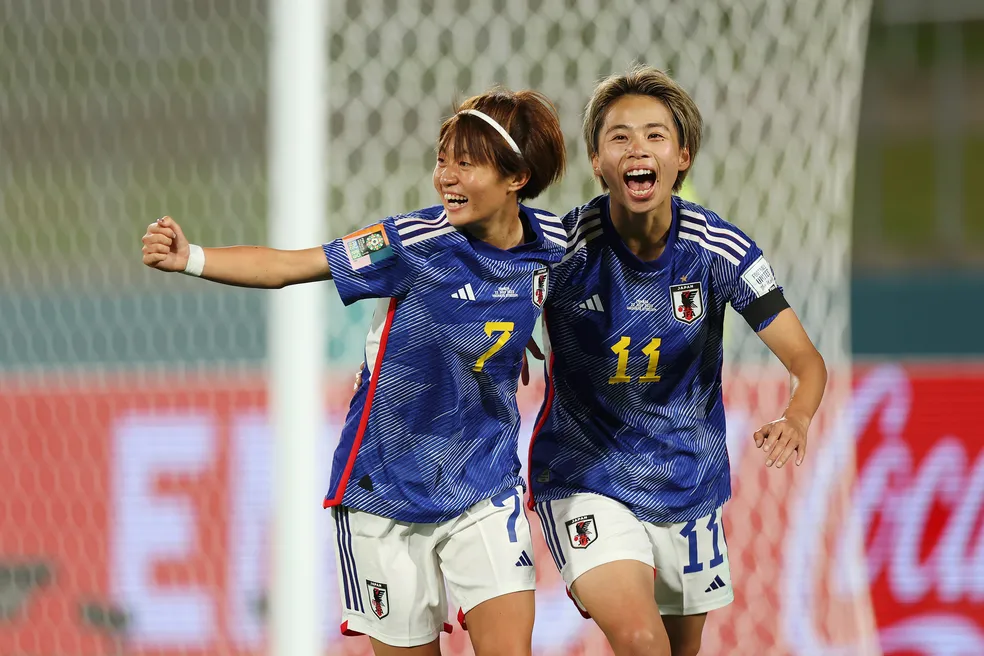 COPA DO MUNDO DE FUTEBOL FEMININO DE 2023. PRIMEIRA FASE. PRIEMIRA RODADA. JAPÃO. ZÂMBIA. GRUPO C.