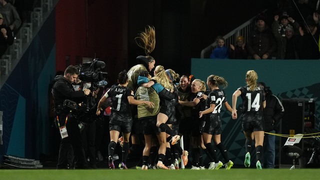 COPA DO MUNDO DE FUTEBOL FEMININO DE 2023. PRIMEIRA FASE. PRIMEIRA RODADA. GRUPO A. NOVA ZELÂNDIA. NORUEGA.