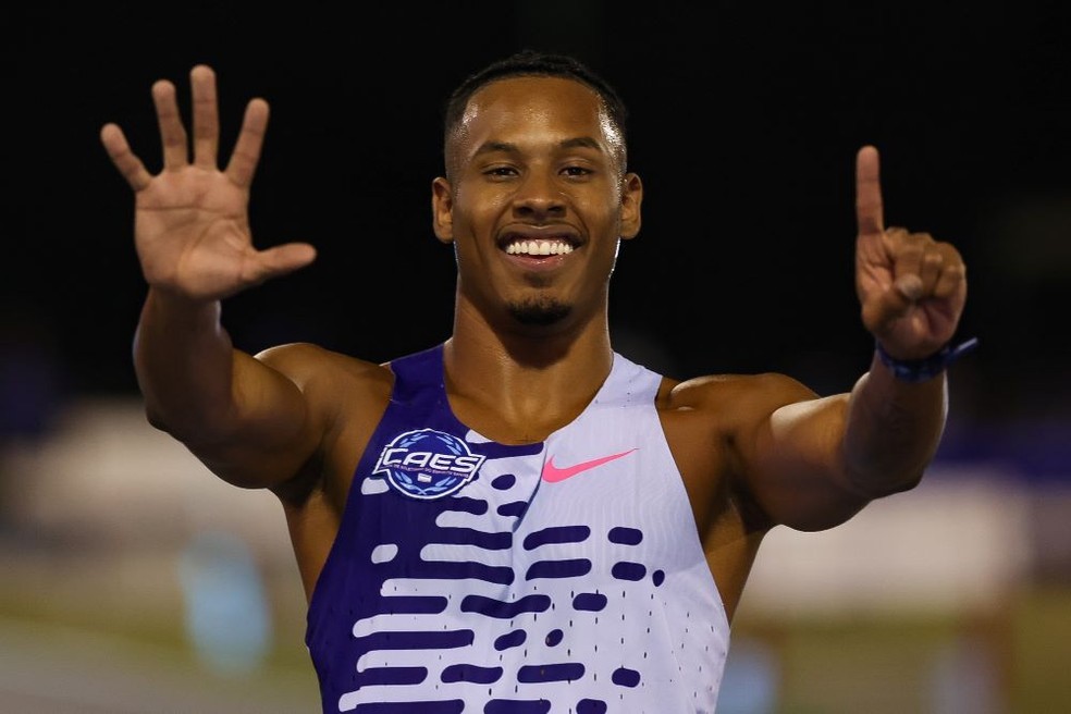 PAULO ANDRÉ. 100 METROS. TROFÉU BRASIL DE ATLETISMO.