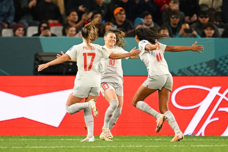 COPA DO MUNDO DE FUTEBOL FEMININO DE 2023. PRIMEIRA FASE. PRIMEIRA RODADA. GRUPO A. SUÍÇA. FILIPINAS. PRIMEIRA RODADA.