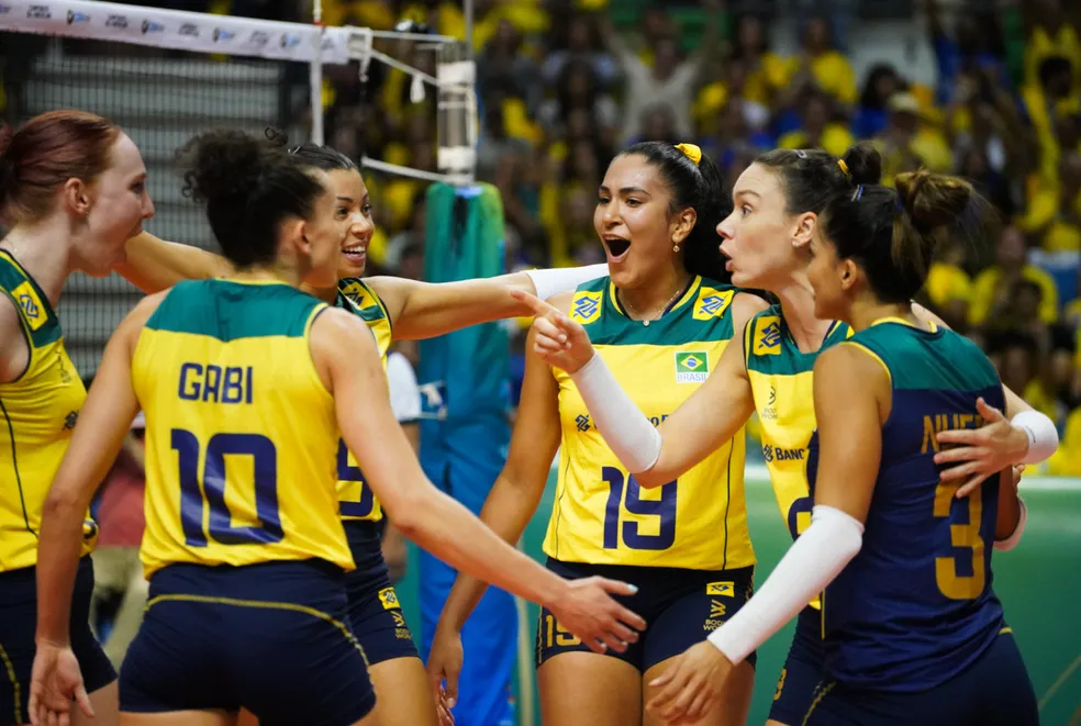 SUL-AMERICANO 2023. VÔLEI. BRASIL. CAMPEÃO. PREPARAÇÃO PARA O PRÉ-OLÍMPICO.