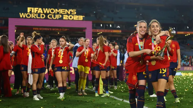 COPA DO MUNDO DE FUTEBOL FEMININO DE 2023. FINAL. JOGO ÚNICO. PARTIDA ÚNICA. ESPANHA. CAMPEÃ. INGLATERRA. VICE-CAMPEÃ.