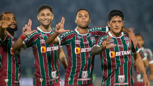 TAÇA LIBERTADORES DA AMÉRICA DE 2023. QUARTAS DE FINAL. JOGO DE VOLTA. SEGUNDA PARTIDA. FLUMINENSE-RJ. BRASIL. CLASSIFICADO. OLIMPIA. PARAGUAI. ELIMINADO. SEMIFINAL. JOGO DE IDA. JOGO DE VOLTA. PRIMEIRA PARTIDA. SEGUNDO PARTIDA. FLUMINENSE-RJ. BRASIL. INTERNACIONAL-RS. BRASIL.