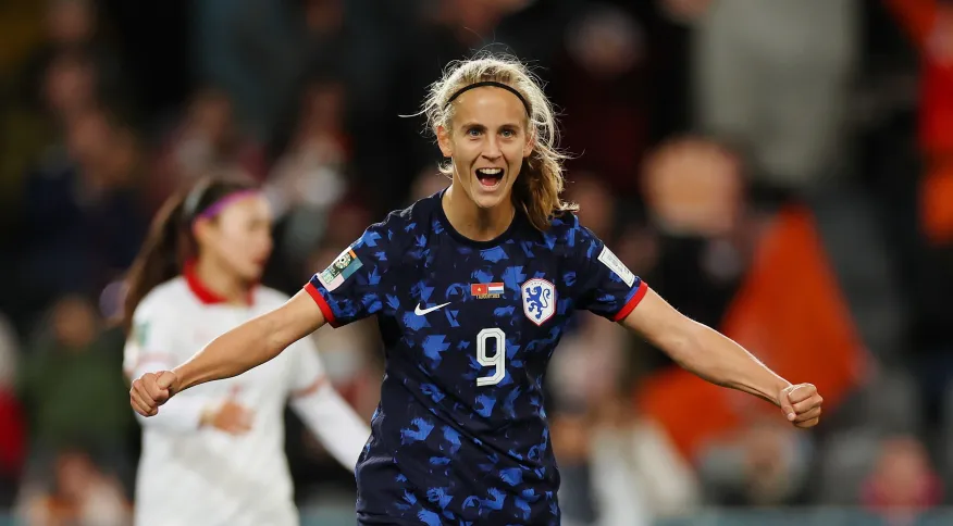 COPA DO MUNDO DE FUTEBOL FEMININO DE 2023. PRIMEIRA FASE. FASE DE GRUPOS. TERCEIRA RODADA. GRUPO E. HOLANDA. PRIMEIRA COLOCADA. CLASSIFICADA. 7 PONTOS. ESTADOS UNIDOS. SEGUNDA COLOCADA. CLASSIFICADA. 5 PONTOS. PORTUGAL. TERCEIRA COLOCADA. 4 PONTOS. ELIMINADA. VIETNÃ. QUARTA COLOCADA. ELIMINADA. 0 PONTO.
