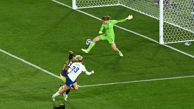 COPA DO MUNDO DE FUTEBOL FEMININO DE 2023. QUARTAS DE FINAL. JOGO ÚNICO. PARTIDA ÚNICA. INGLATERRA. CLASSIFICADA. COLÔMBIA. ELIMINADA. SEMIFINAL. AUSTRÁLIA. CONTRA. INGLATERRA.