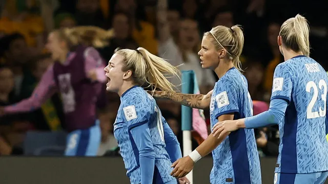 COPA DO MUNDO DE FUTEBOL FEMININO DE 2023. SEMIFINAL. JOGO ÚNICO. PARTIDA ÚNICA. INGLATERRA. CLASSIFICADA. AUSTRÁLIA. ELIMINADO. DECISÃO DO TERCEIRO LUGAR. QUARTO LUGAR. JOGO ÚNICO. PARTIDA ÚNICA. SUÉCIA. AUSTRÁLIA. FINAL. JOGO ÚNICO. PARTIDA ÚNICA. ESPANHA. INGLATERRA.