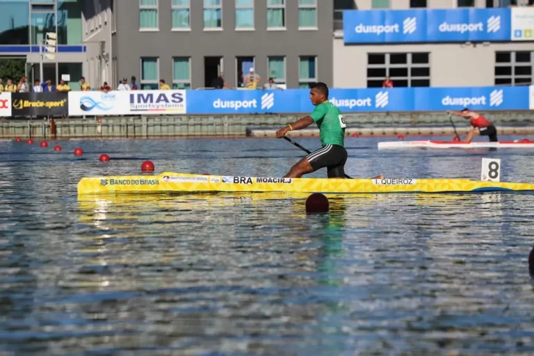 ISAQUIAS QUEIROZ. CANOAGEM. DUISBURG. ALEMANHA. MUNDIAL DE CANOAGEM VELOCIDADE.