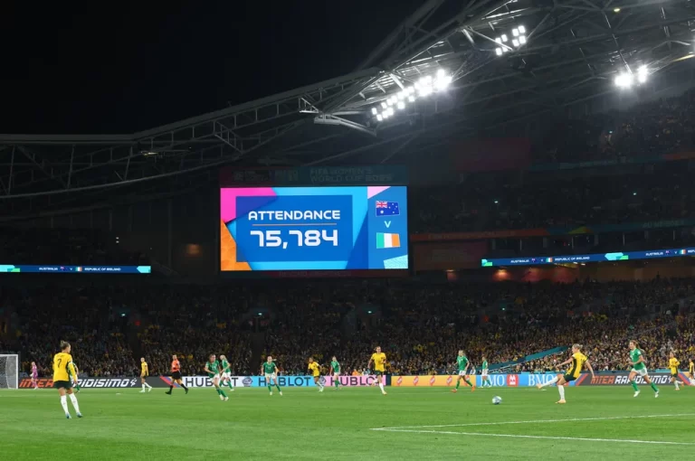 RECORDE DE PÚBLICO. COPA DO MUNDO DE FUTEBOL FEMININO DE 2023.