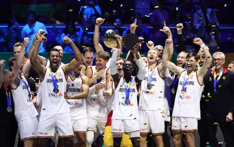 COPA DO MUNDO DE BASQUETEBOL. DE 2023. FINAL. JOGO ÚNICO. PARTIDA ÚNICA. ALEMANHA. CAMPEÃO. SÉRVIA. VICE-CAMPEÃO. CANADÁ. TERCEIRO LUGAR. ESTADOS UNIDOS. QUARTO LUGAR.