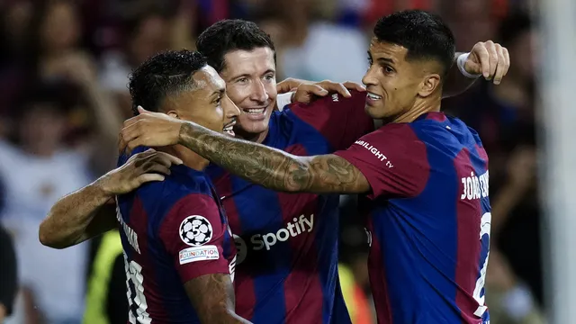 LIGA DOS CAMPEÕES DA EUROPA. TEMPORADA 2023. 2024. CHAMPIONS LEAGUE. FASE DE GRUPOS. GRUPO H. BARCELONA. ESPANHA. ROYAL ANTWERP. BÉLGICA. PRIMEIRA RODADA.
