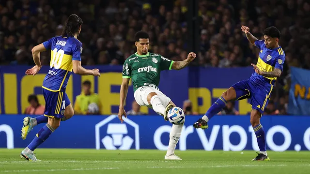 TAÇA LIBERTADORES DA AMÉRICA DE 2023. SEMIFINAL. JOGO DE IDA. PRIMEIRA PARTIDA. PRIMEIRO JOGO. BOCA JUNIORS. ARGENTINA. PALMEIRAS-SP. BRASIL.