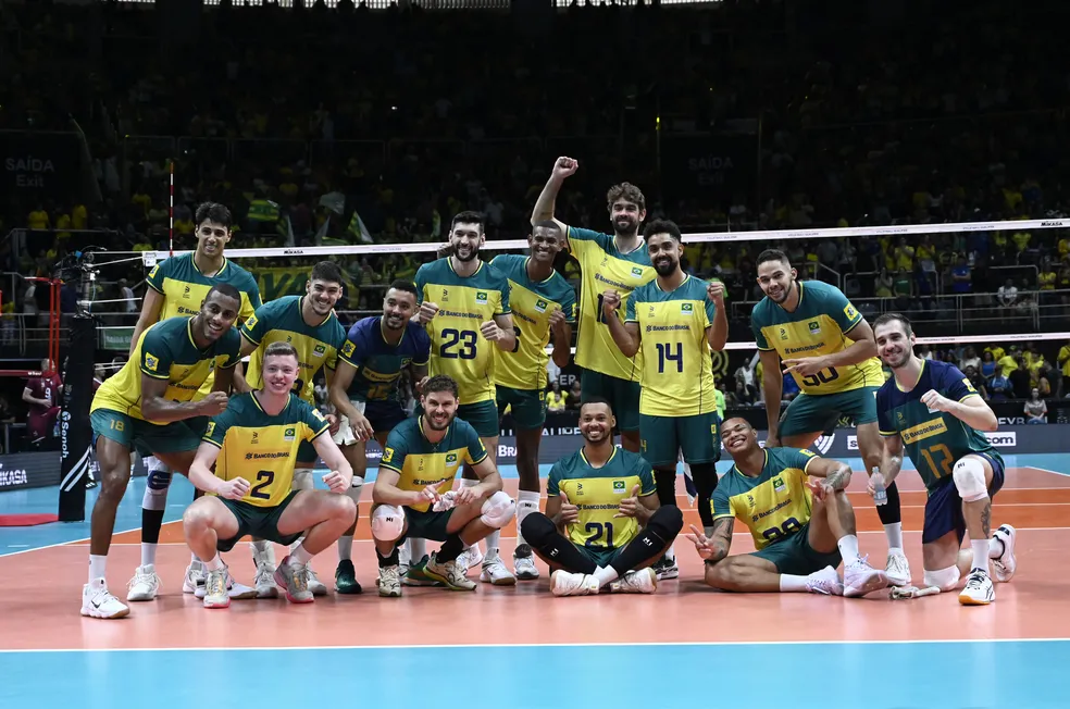 VÔLEI MASCULINO. PRÉ-OLÍMPICO. GRUPO A. BRASIL. CATAR.